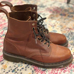 Dr. Martens 1460 Pascal Chestnut Brown Men's Boot Size 9